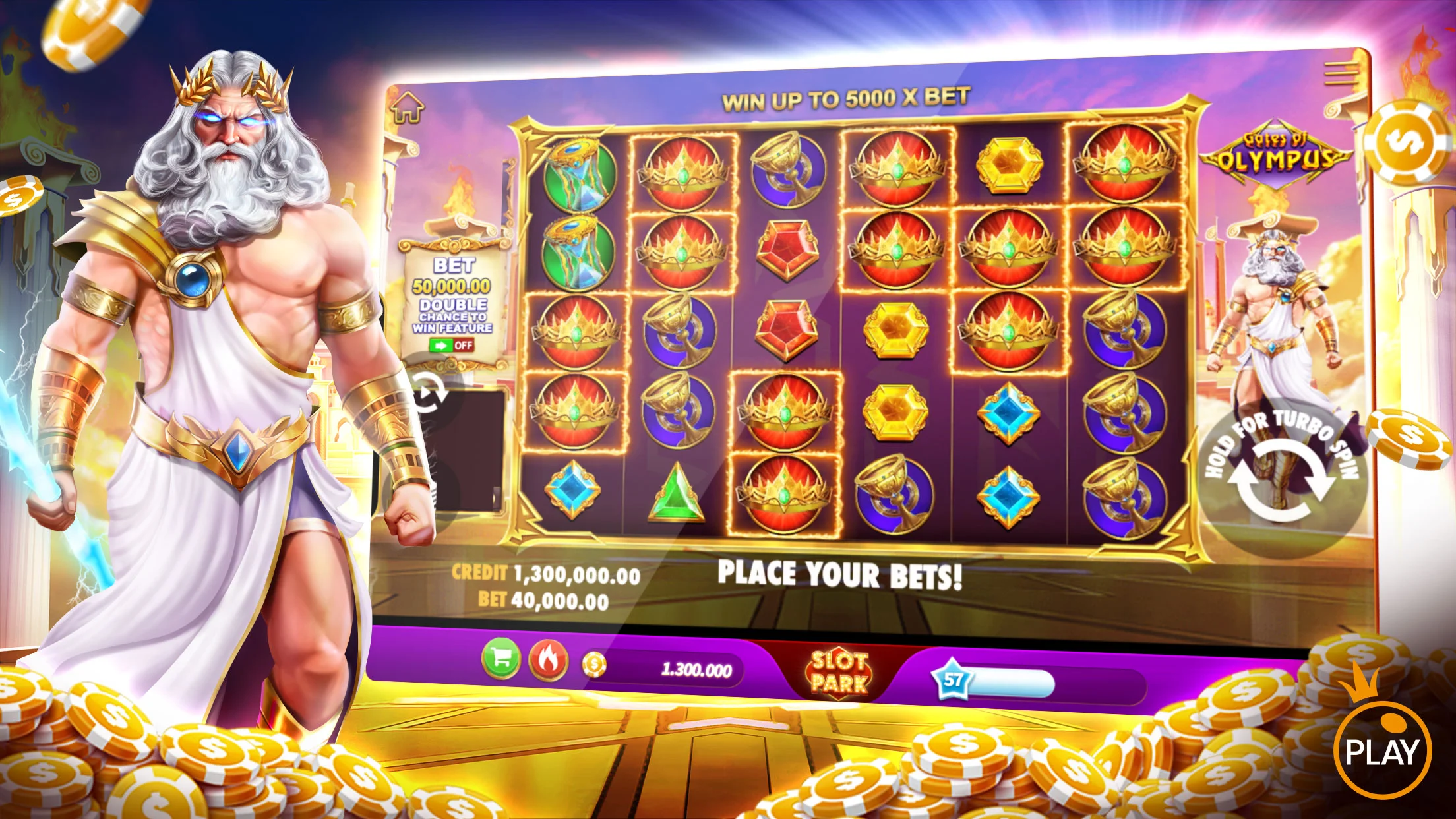 Ảnh chụp màn hình game slot JJ Win APK đặc sắc